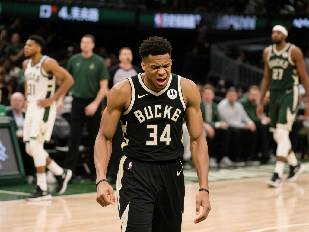 雄鹿35秒惊天逆转惨遭淘汰 字母哥赛后情绪失控连爆冲突 雄鹿35秒惊天逆转惨遭淘汰 字母哥赛后情绪失控连爆冲突